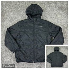 Diesel Reversible Hooded Jacket Quilted Sherpa Sides Full Zip Boys 18/20 Black