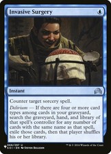 x1 Invasive Surgery - The List - The List - NM - MTG