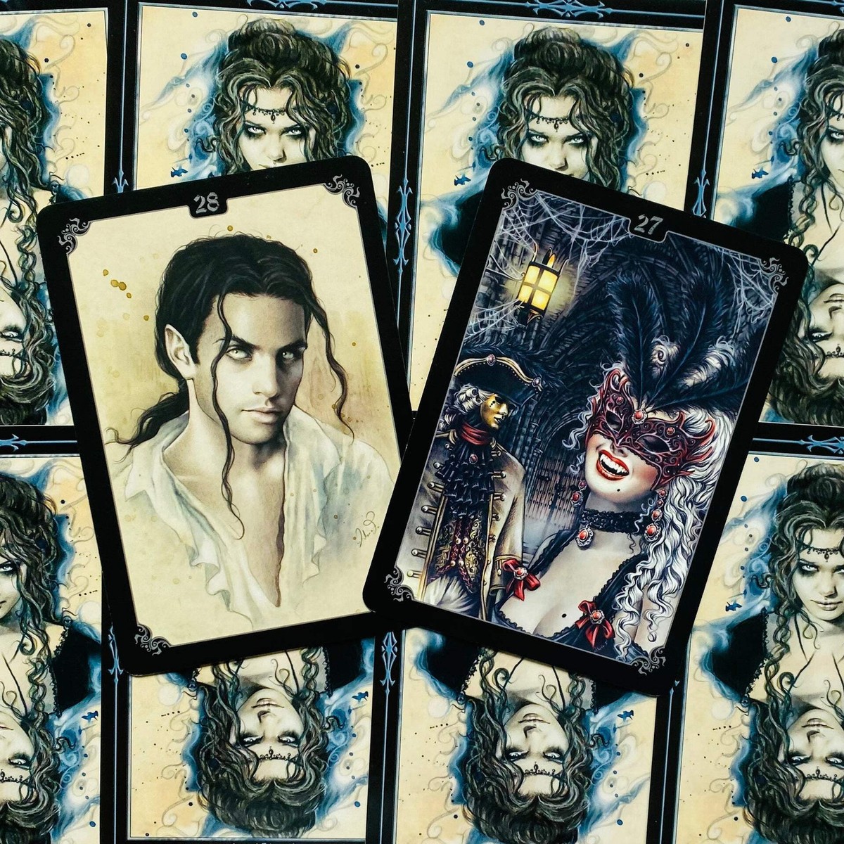 VICTORIA FRANCES GOTHIC ORACLE CARDS DECK ESOTERIC TELLING LO