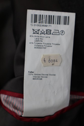 Benvenuto braunes Tweed-Sakko Gr.50/M Wolle Polyester Top Zustand - Bild 9 von 9