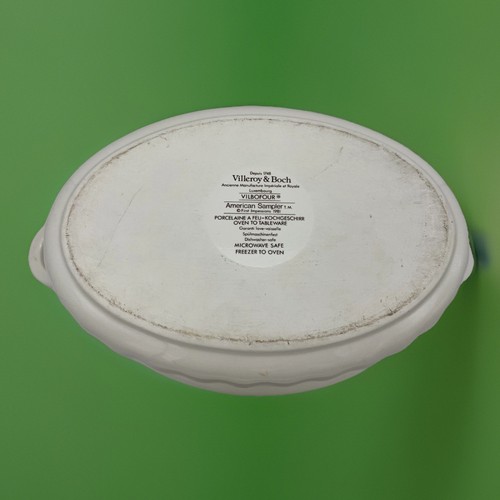 Cazuela de puré de verduras Villeroy & Boch American Sampler 1981 con tapa - Imagen 5 de 8