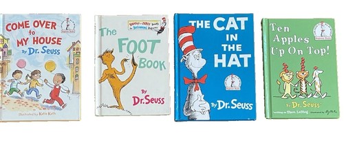 DR. SEUSS 4 Gently Used Children’s Books Hard Cover *Free Shipping - Picture 1 of 7
