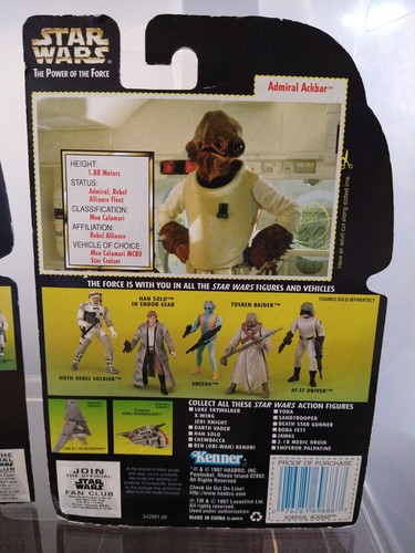 NEW / SEALED ~ 6 Vintage (1996-98) Star Wars: Power of the Force ~ Kenner 3.75" - Picture 9 of 14