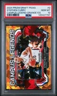 2024 PANINI PRIZM DRAFT PICKS CAMPUS LEGENDS ORANGE ICE #2 STEPHEN CURRY PSA 10