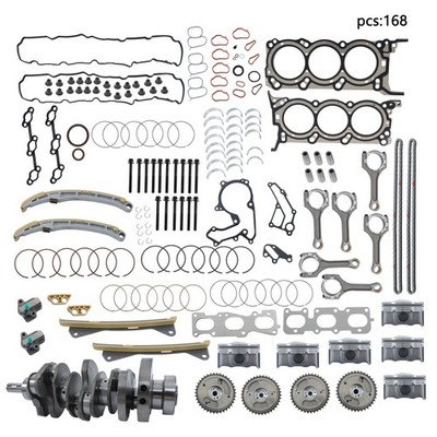 LABLT 3.3L Engine Rebuild Overhaul Kit For 2010-2016 HYUNDAI Santa KIA Sorento