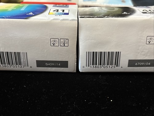 Genuine Canon 40 41 Ink Cartridges for MP450 MP460 MP 470 Printer- NEW Sealed - Bild 2 von 3