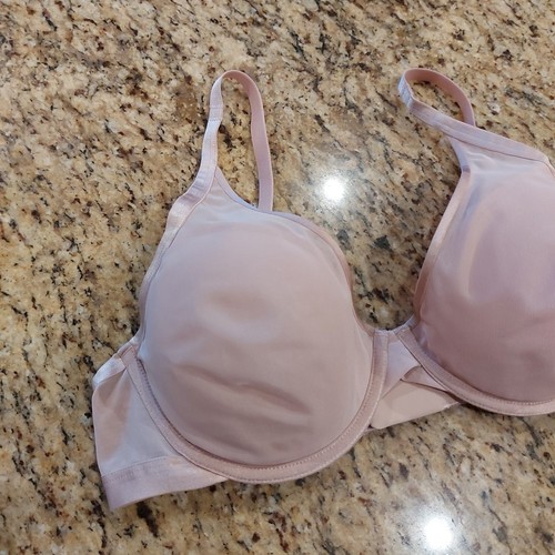 Reggiseno a tuffo SOMA Lightest Lift Mesh UW cinturino convertibile Everyday Hush rosa 38C - Foto 3 di 20