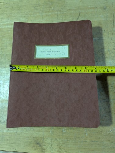 Vintage Boeing 707 Stratoliner Maintenance Manuals Assorted Volumes Not Complete - Imagen 15 de 21