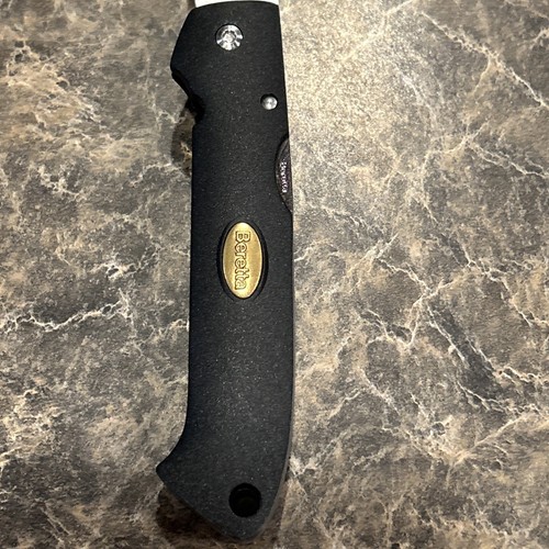 NOS Beretta Airlight Knife Folding Lockback Plain Blade Discontinued JKAM1SSBS - Picture 7 of 15