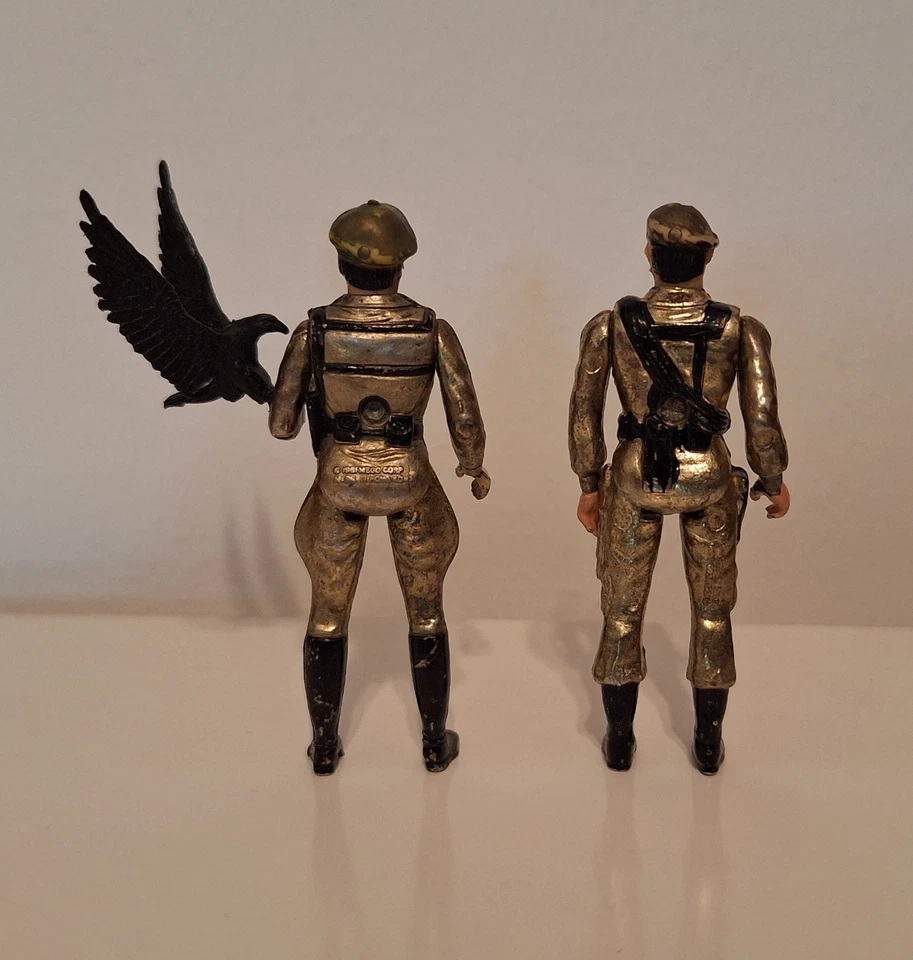 Eagle Force - Captain Eagle & Stryker 1981 MEGO CORP Loose Eagle incluido Foto 3 de 4