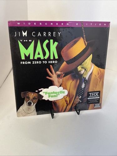 The Mask (Jim Carey) Laserdisc LD Widescreen Edition - Picture 2 of 7