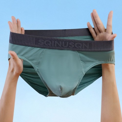 Mens Breathable Soft Underwear Thin Briefs Comfortable Pouch Underpants Design - Picture 10 of 24