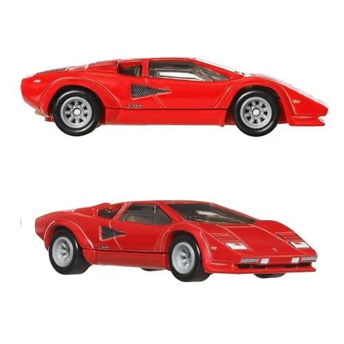 2025 Hot Wheels Premium 2 Pack LAMBORGHINI COUNTACH LP5000 QV / LANCIA - Picture 4 of 6