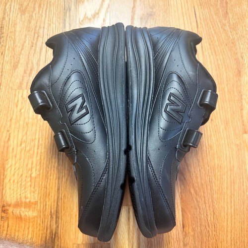 New Balance 577 Men’s Walking Shoes MW577VK Size 12 Black Hook & Loop Strap New - Picture 14 of 15