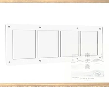 3562 PPLS Card Display Case Trading Card Collection Case Card Loader 4-Row Type