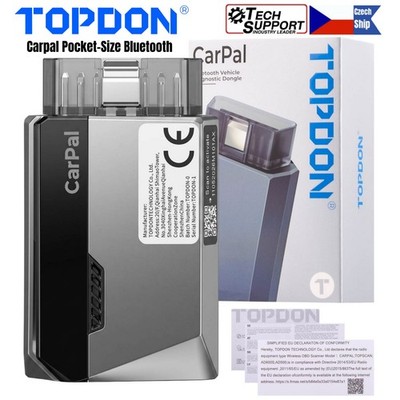 TOPDON Carpal Pocket-Size Bluetooth Scan Engine Faults Code Reader Diagnostic
