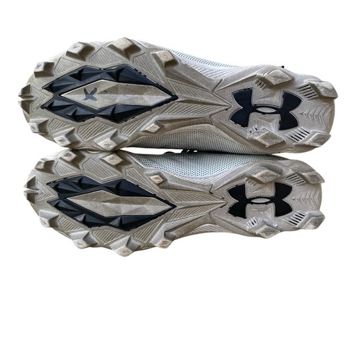Under Armour Highlight MC Football Black white Ombré Cleats Size Men’s Sz 11 - Picture 7 of 8