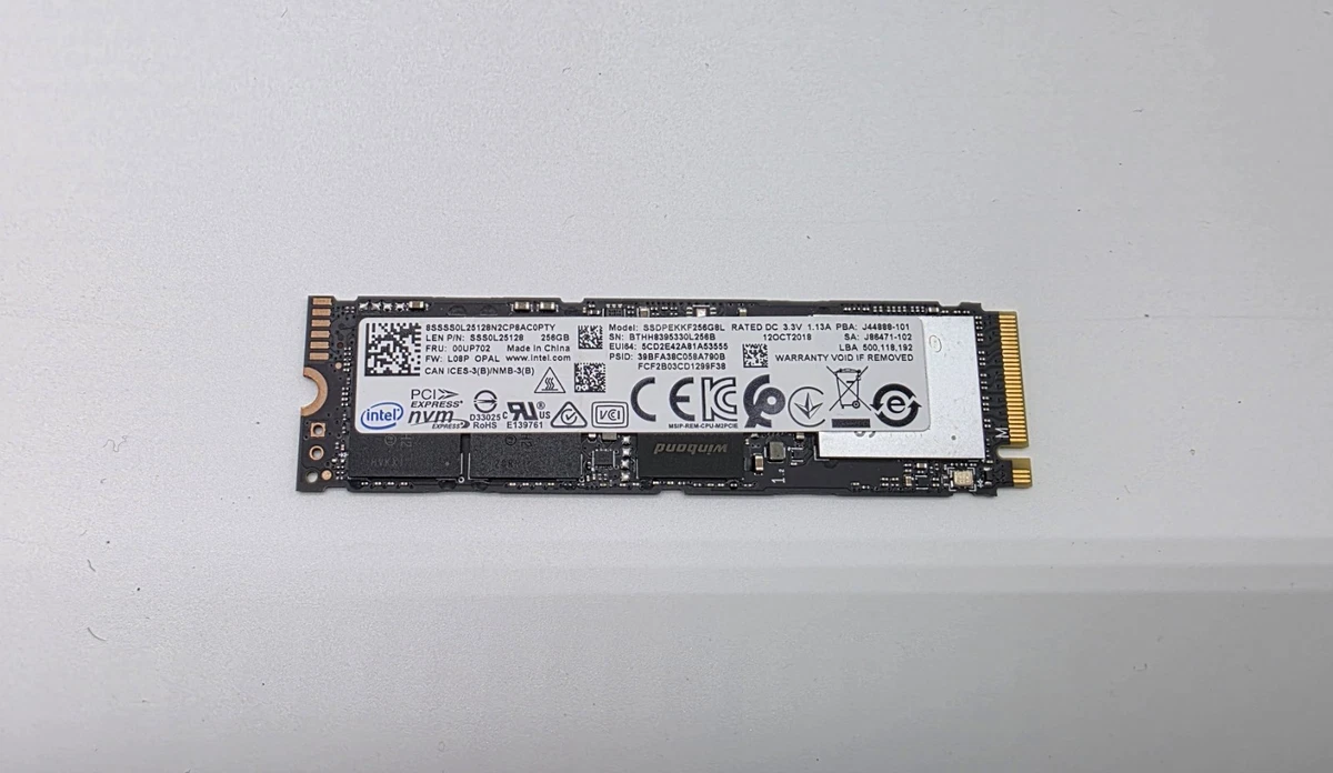 Intel M.2 Interface 256 GB Solid State Drives for sale | eBay