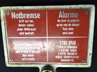 Vintage East Germany Railroad Emergency Brake Handle — photo 2