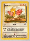 Spearow 92/130 - Base Set 2 Vintage WoTC 2000 Pokemon Card LP