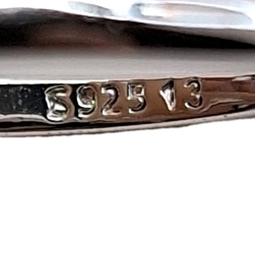 Ring Size 6.5 Women Daughters Cubic Zirconia Silver Solitaire - Bild 8 von 9