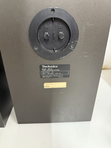 Technics SB-F5 Linear Phase 2 Way Speaker Set Pair System Japan 8Ohms - Picture 11 of 12