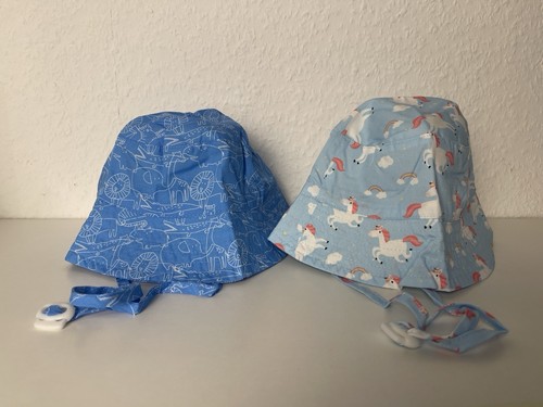 6 Mon. bis 2 Jahre Baby Sonnenhut UV-Schutz Kinder Fischer mütze Junge Mädchen - Bild 1 von 4