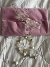 Lola rose Grey White Quartz Stone Bracelet