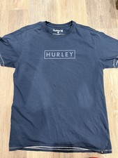 Hurley Vintage Men s Logo Tshirt Navy Size Medium
