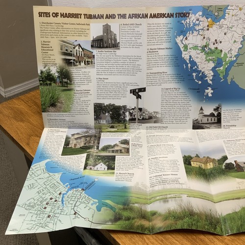 Harriet Tubman Brochure.. Cambridge, MD - Picture 4 of 5