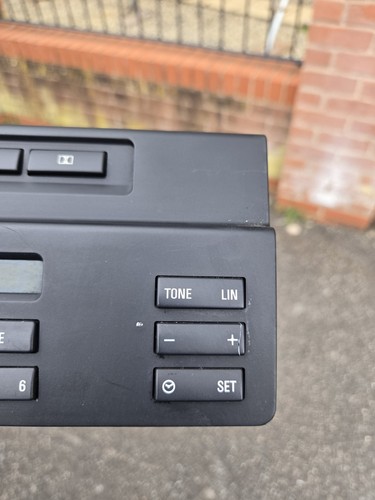 BMW OEM E39 5 Series Radio BMW Business RDS Cassette Stereo Player AM FM Audio - Picture 2 of 4