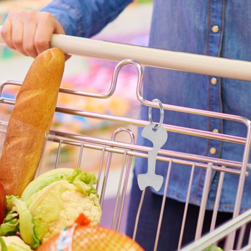 6 Piezas Accesorios para Llaveros Carrito de Compras Fichas Carros a Granel Llaveros - Imagen 9 de 12
