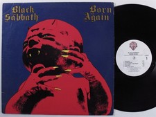 BLACK SABBATH Born Again WARNER BROS LP u