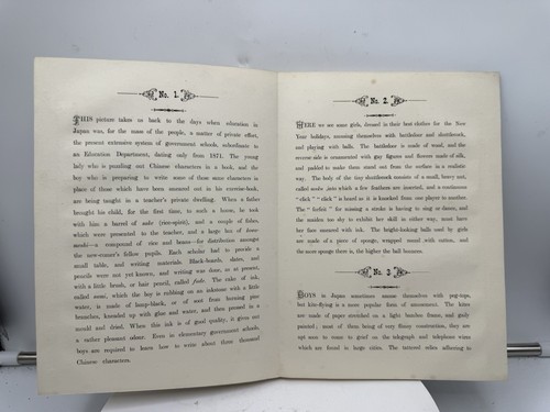 RARE!!! Antique hardcover book, Japanese Children by Matsuo Okada, 1895 - Picture 13 of 15