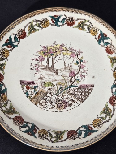 Antiguo T&R Boote Inglaterra Yosemite Plato Pequeño - Transferencia Estética Raro - Imagen 2 de 4