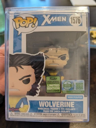 Funko Pop! Wolverine (Classic Unmasked) #1576 w/ Protector LE 5000 **IN HAND**