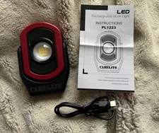 Cyclops Rechargeable Area Led Light Magnetic with 3 Modes & 360° Pivoting Head