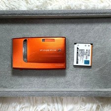 Fujifilm FINEPIX Z10fd Compact Digital Camera Orange Tested Excellent Condition
