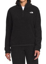THE NORTH FACE WOMENS ALPINE POLARTEC 200 1/4 ZIP BLACK M