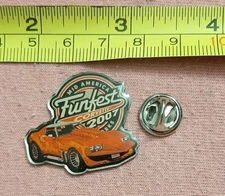 Mid America Motorworks Corvette Funfest 2007 Souvenir Lapel Pin