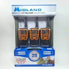 (NEW) Midland X-Talker T51X3VP3 Two Way Radio - 3 Pack - FREE SHIPPING