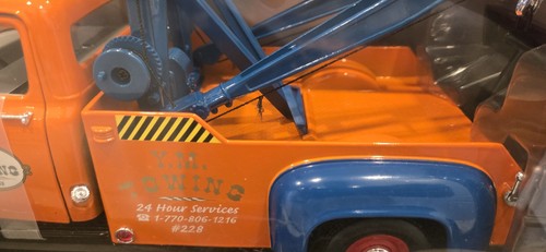 1/18 Road Legends 1953 Ford F-100 Wrecker Orange NEW - Picture 5 of 7