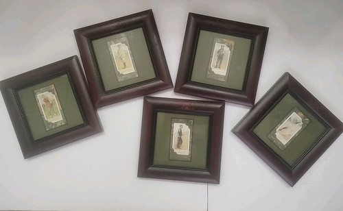 Cope's Tobacco Golfer Card Series Pier 1 Imports Distressed Frames 5x5 qty. 5 - Picture 1 of 7