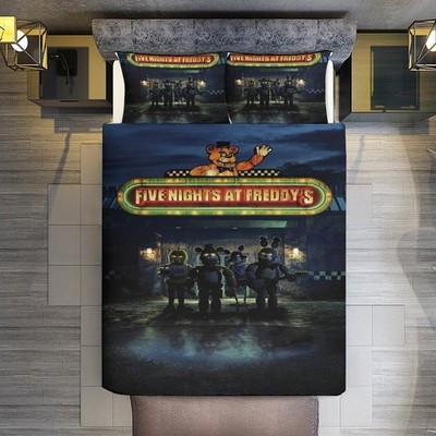 Five Nights at Freddy's FNAF Bettwäsche Set -32 Name Hinzufügbar Bettdeckenbezug