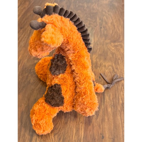 *RARO RITIRATO* Jellycat Geoffrey Giraffa 🦒 15” Super Morbido Safari Peluche Beanie - Foto 3 di 12