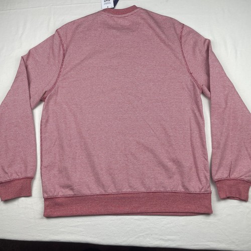 IZOD Saltwater Pullover $60 MSRP Mens Medium Relaxed Fit Slate Sweater Fleece - Picture 6 of 7