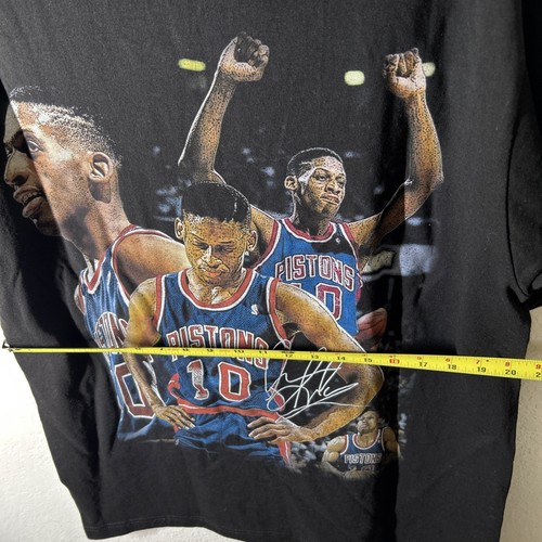 Dennis Rodman Big face T Shirt Black Large Pistons - Picture 7 of 9