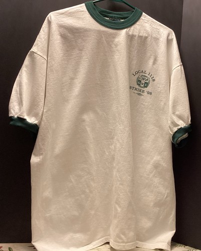 Vintage CWA Local 1118 Strike ‘98 T-shirt XXL