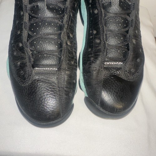 Nike Air Jordan 13 Retro Black Island Green Size 12 - Picture 10 of 17