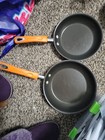 Rachel Ray Porcelain Frying Pans, Lot Of 2